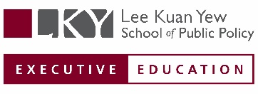 Lee Kuan Yew School of Public Policy Executive Education Logo