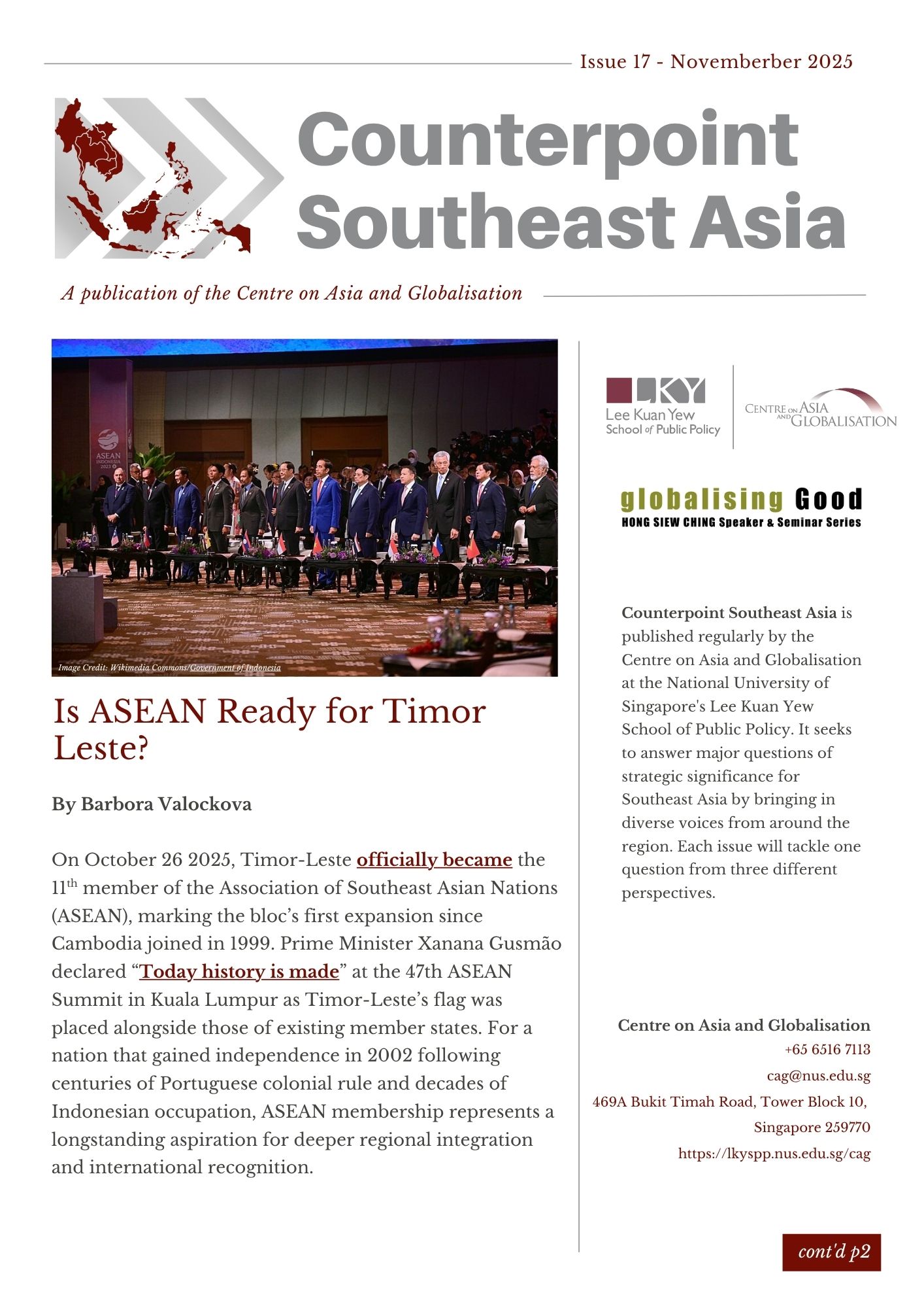 Counterpoint Southeast Asia #17
