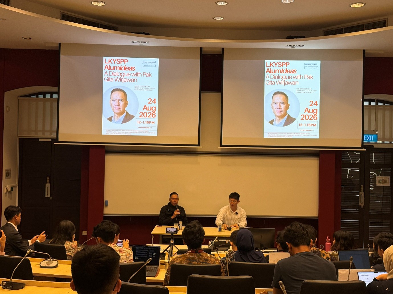 LKYSPP AlumIdeas: A Dialogue with Pak Gita Wirjawan