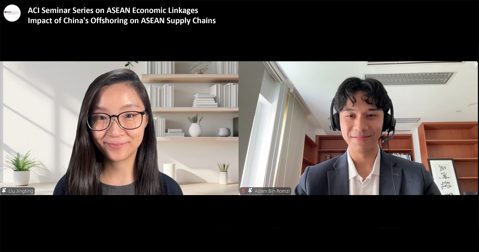ACI Seminar Series on ASEAN Economic Linkages | Impact of China's Offshoring on ASEAN Supply Chains