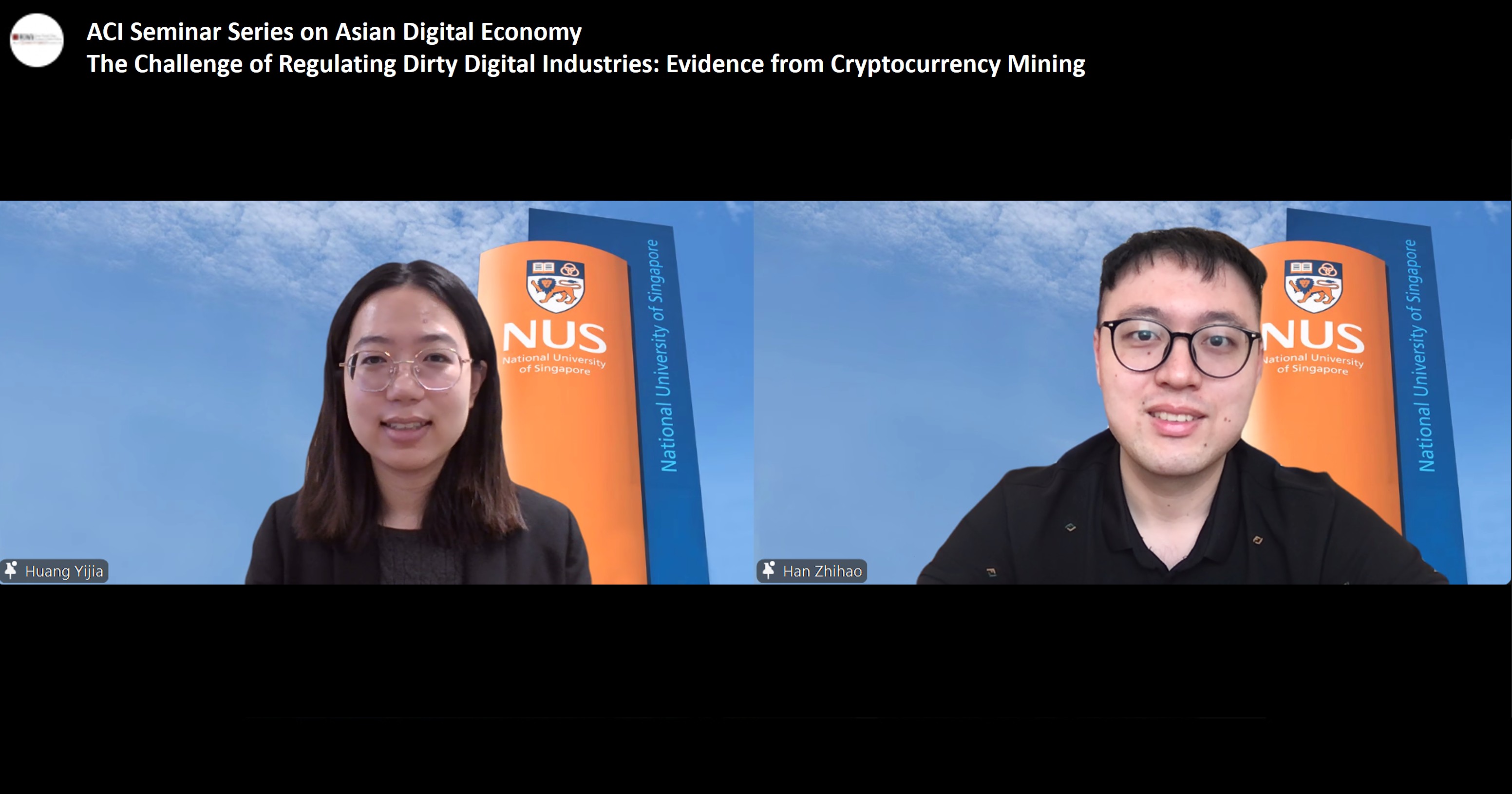 ACI Seminar Series on Asian Digital Economy | The Challenge of Regulating Dirty Digital Industries: Evidence from Cryptocurrency Mining