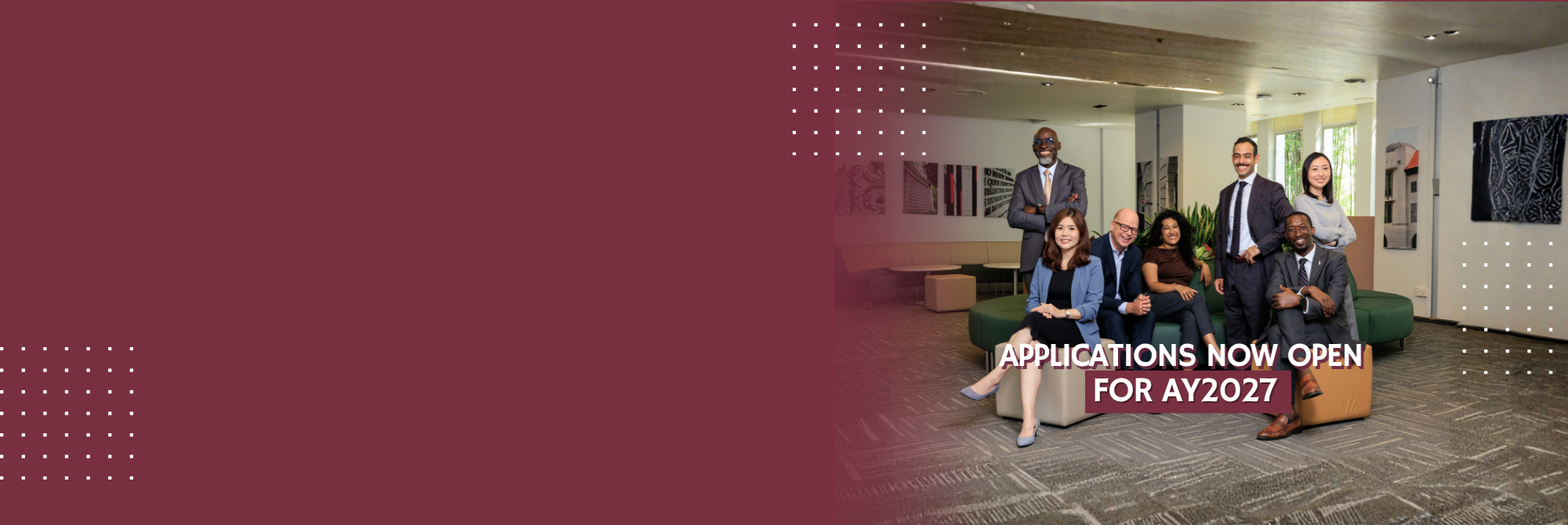 JOIN ASIA'S TOP SCHOOL FOR GLOBAL POLICY THINKERS
