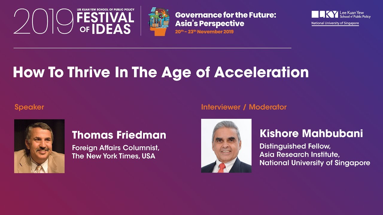 How to Thrive in the Age of Acceleration
