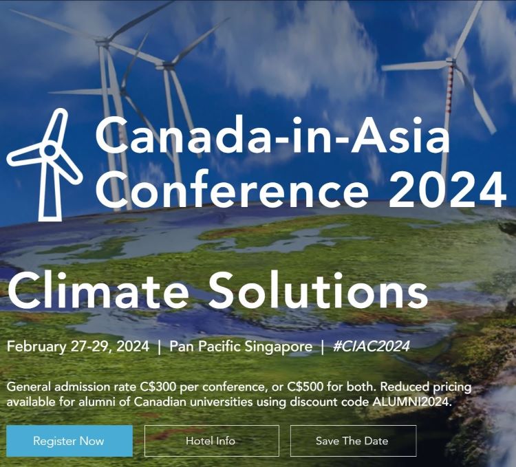 Canada in Asia Conference (Climate Solutions) (27-29 Feb 2024)