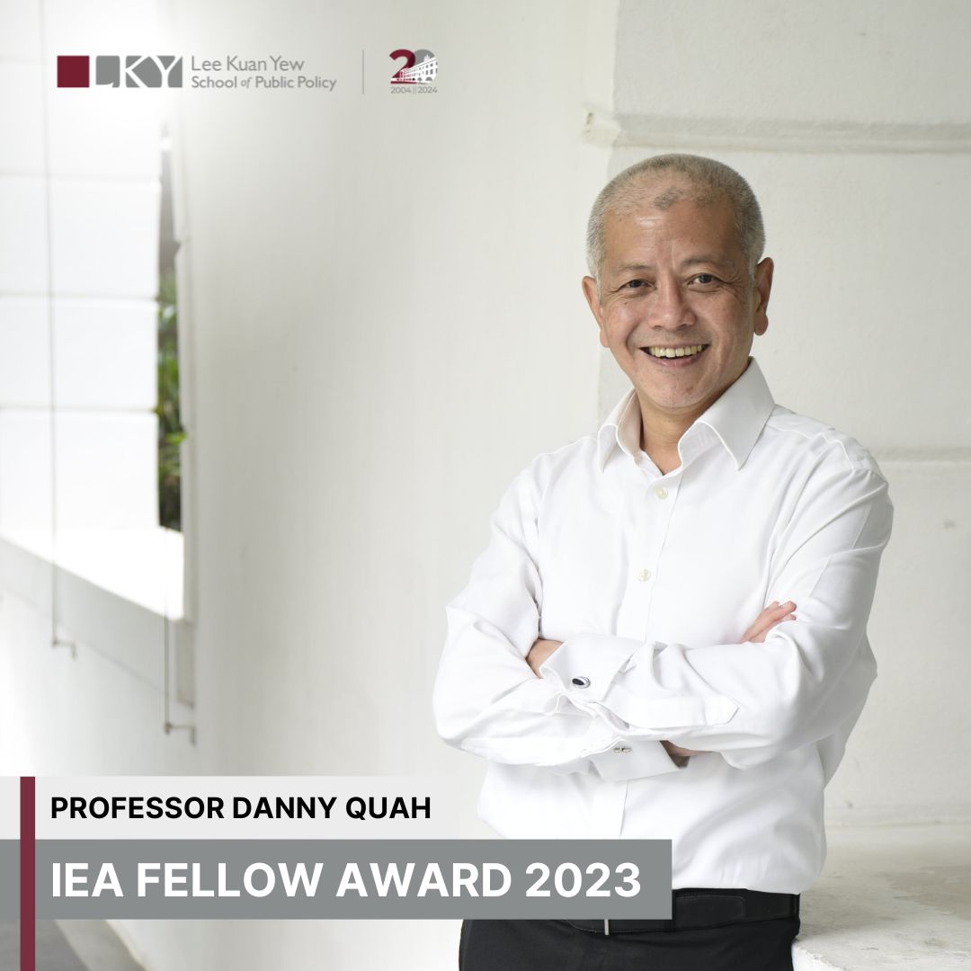 Danny Quah IEA Fellow 2023