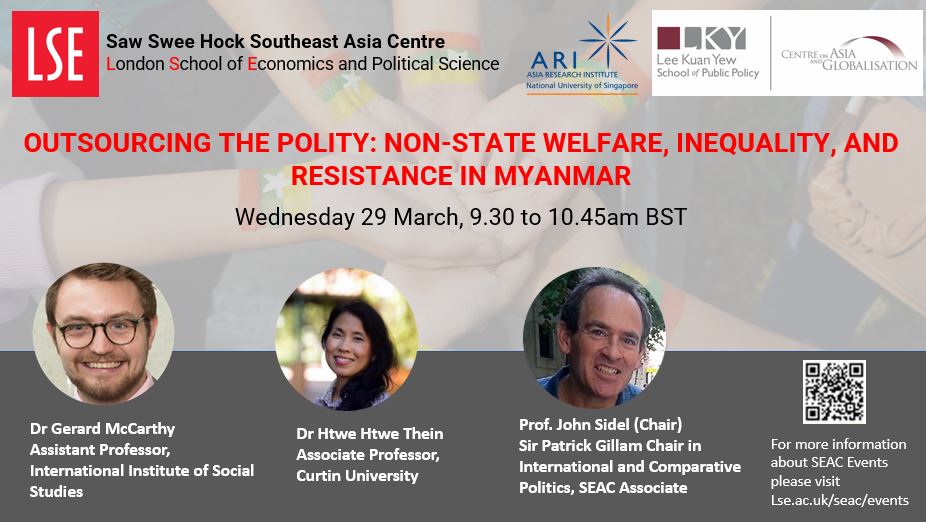 Outsourcing the Polity: Non-State Welfare, Inequality, and Resistance in Myanmar