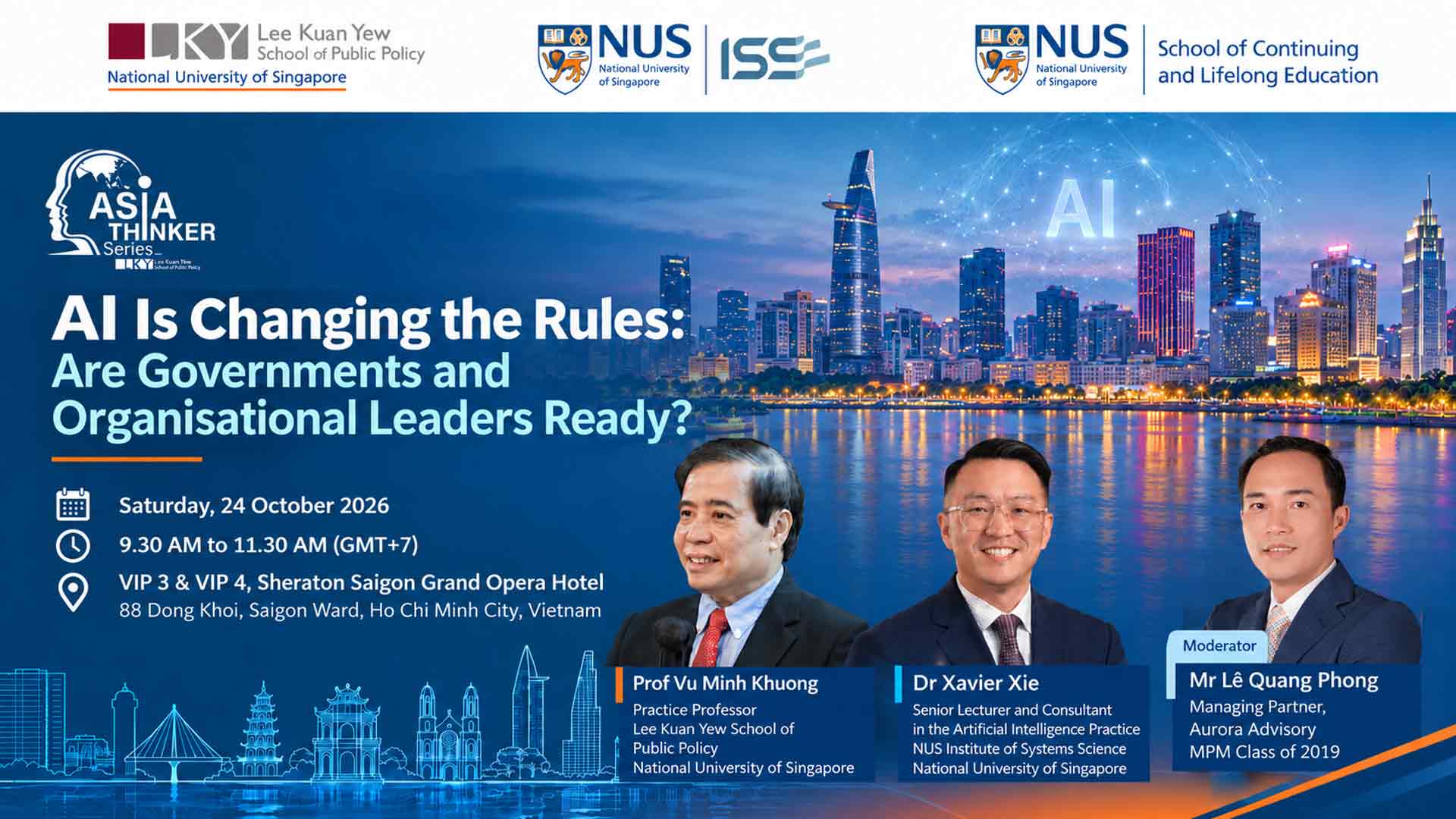 AI Is Changing the Rules: Are Governments and Organisational Leaders Ready (Ho Chi Minh Session)