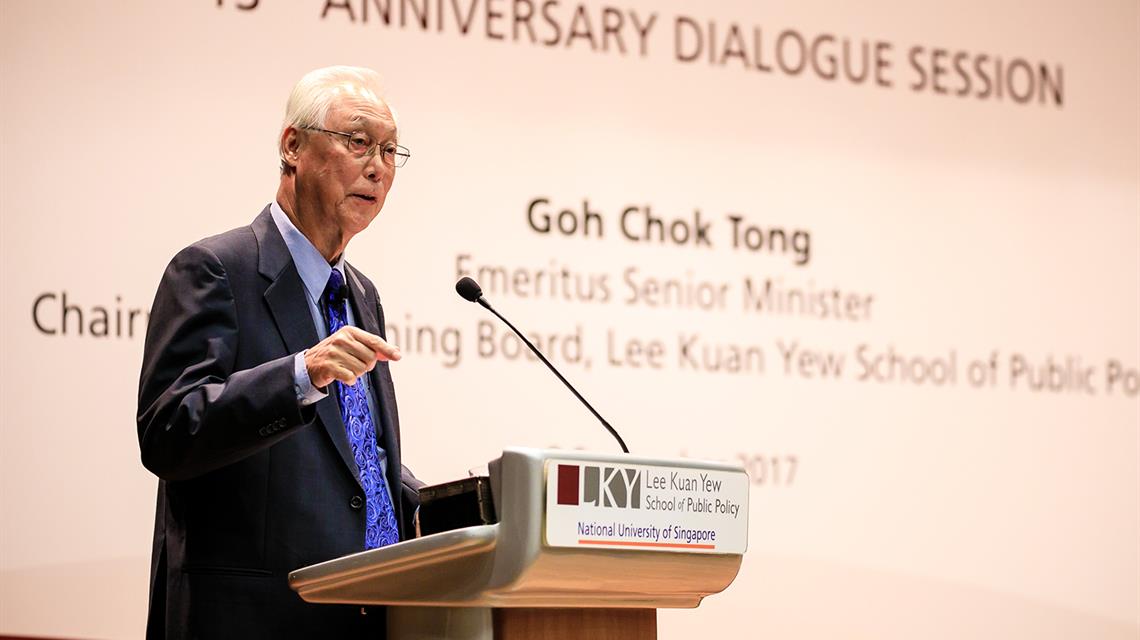 Dialogue Session With Emeritus Senior Minister Goh Chok Tong