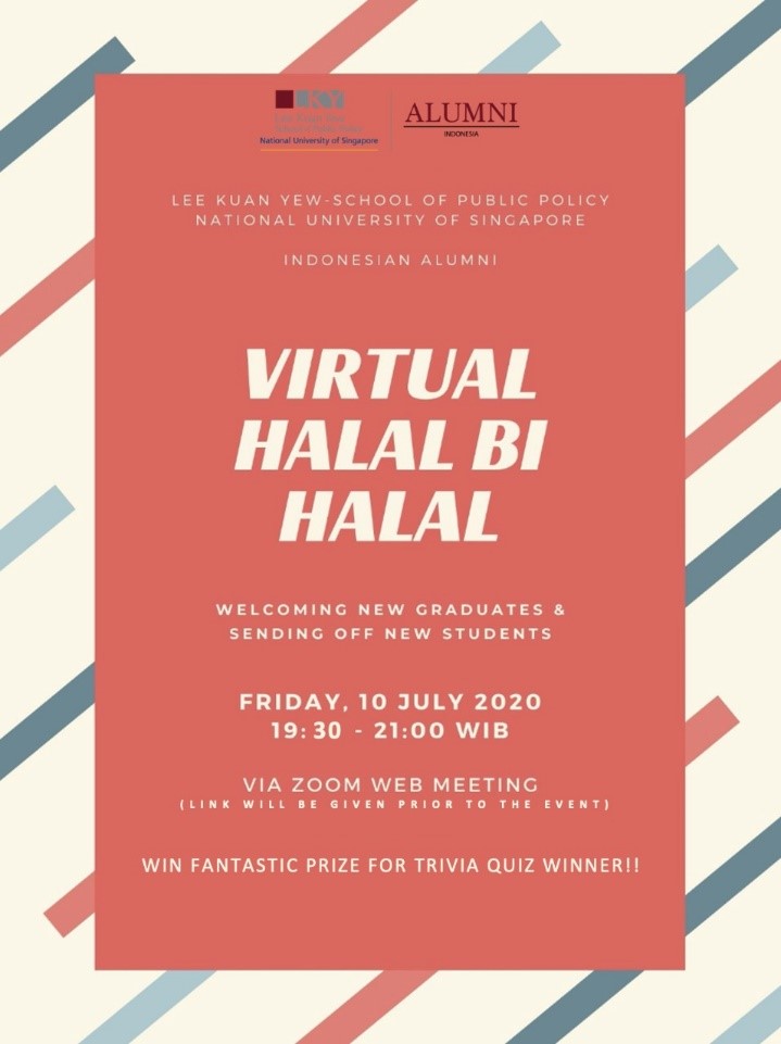 LKYSPP Indonesia Alumni Chapter Virtual Bon Voyage. 1