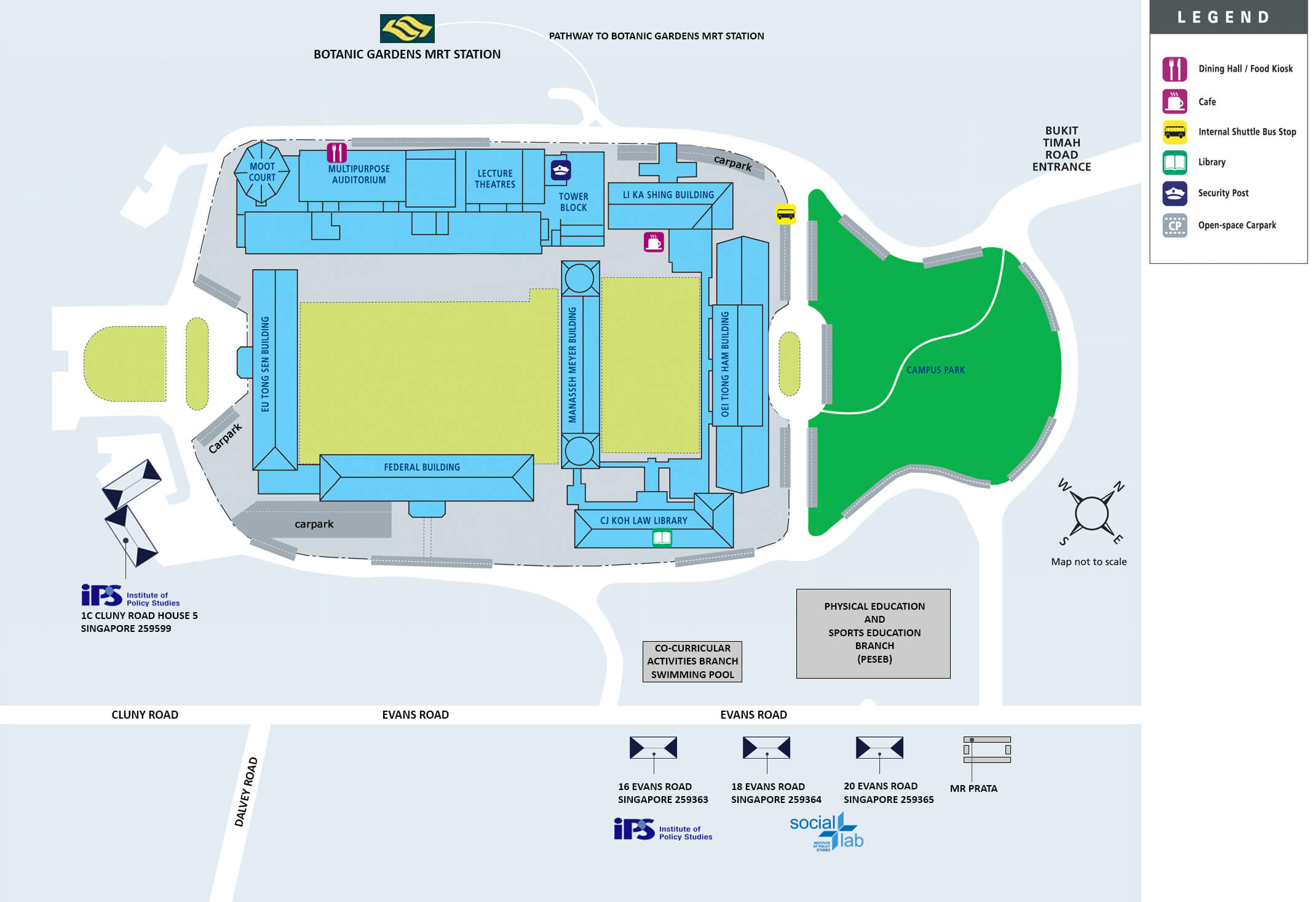 Lamjung Campus Map