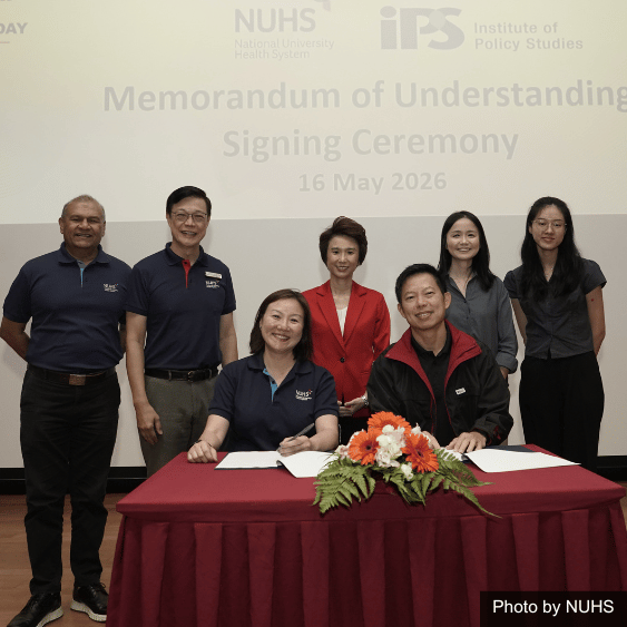 IPS and NUHS signs a Memorandum of Understanding formalising long-term collaboration