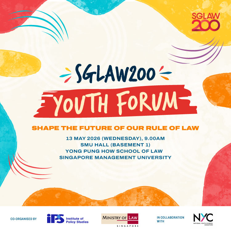 SGLaw200 Youth Forum underscores role of youth in shaping the future of the Rule of Law