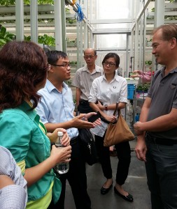 Developing Urban Agriculture with a New Concept MPAM Class visits Sky Greens 2