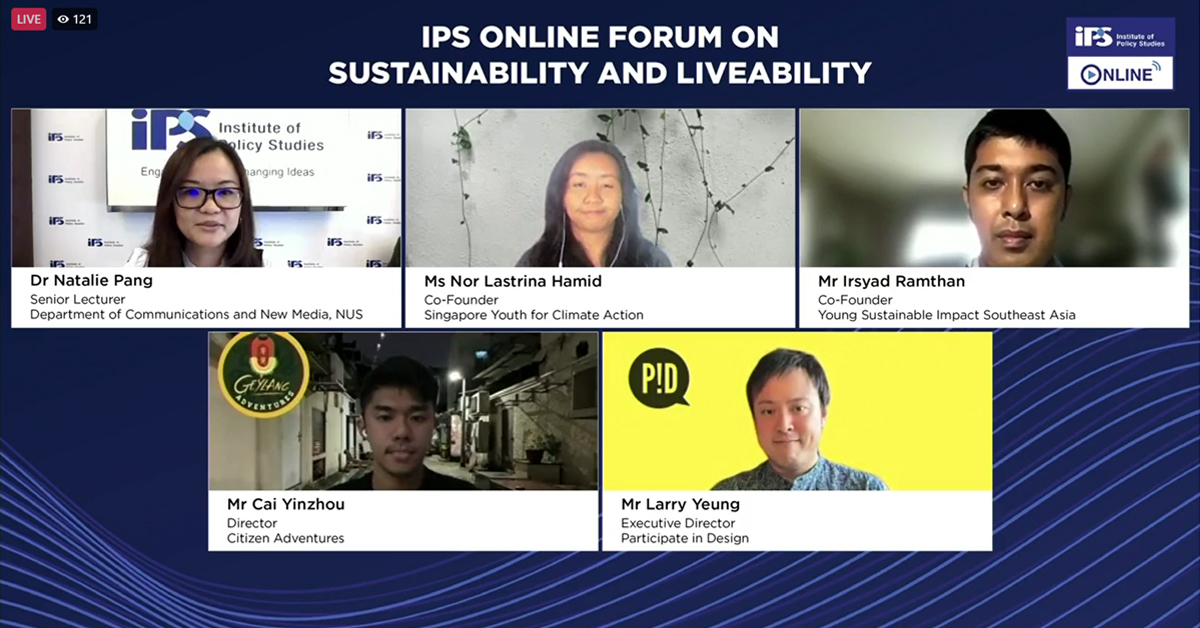 Event Summary_IPS Online Forum on Sustainability and Liveability