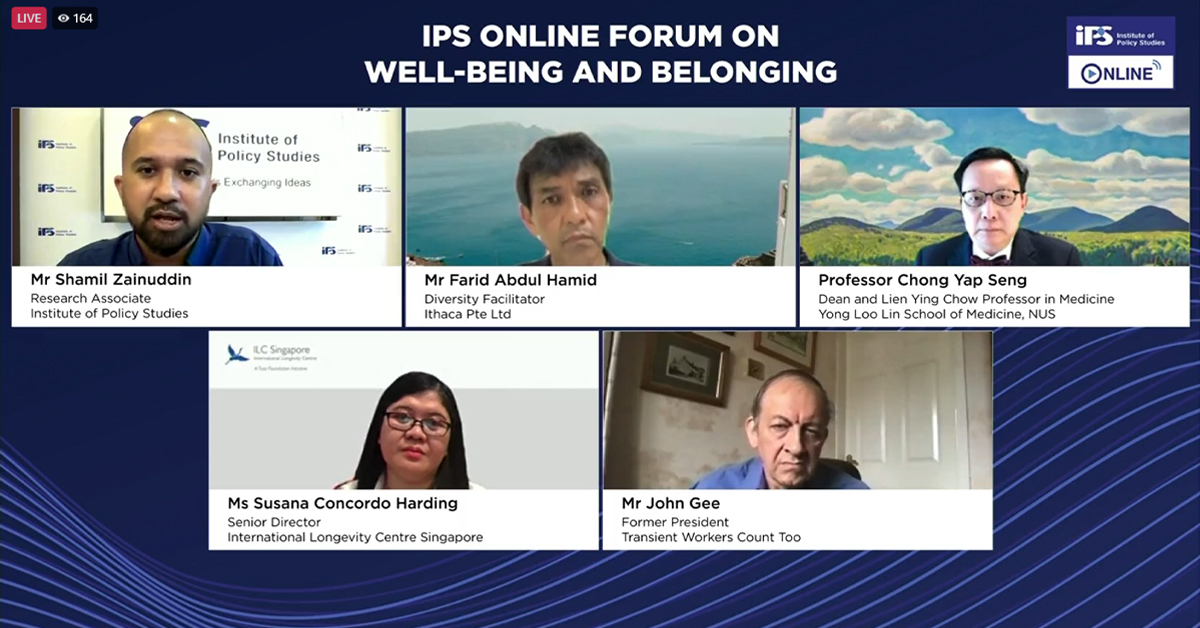 IPS Online Forum on Well-Being and Belonging
