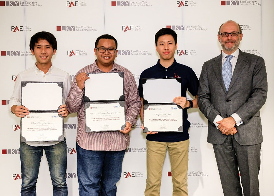 Lim Jun Jie Gabriel, Muhammad Ruzaini Naim Bin Azman and Tham Kah Jun, Gregory