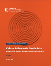 Chinas influence in South Asia