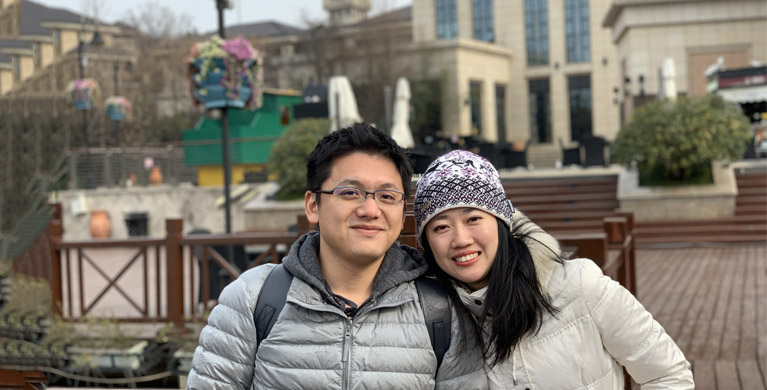 Masato and Jane in China